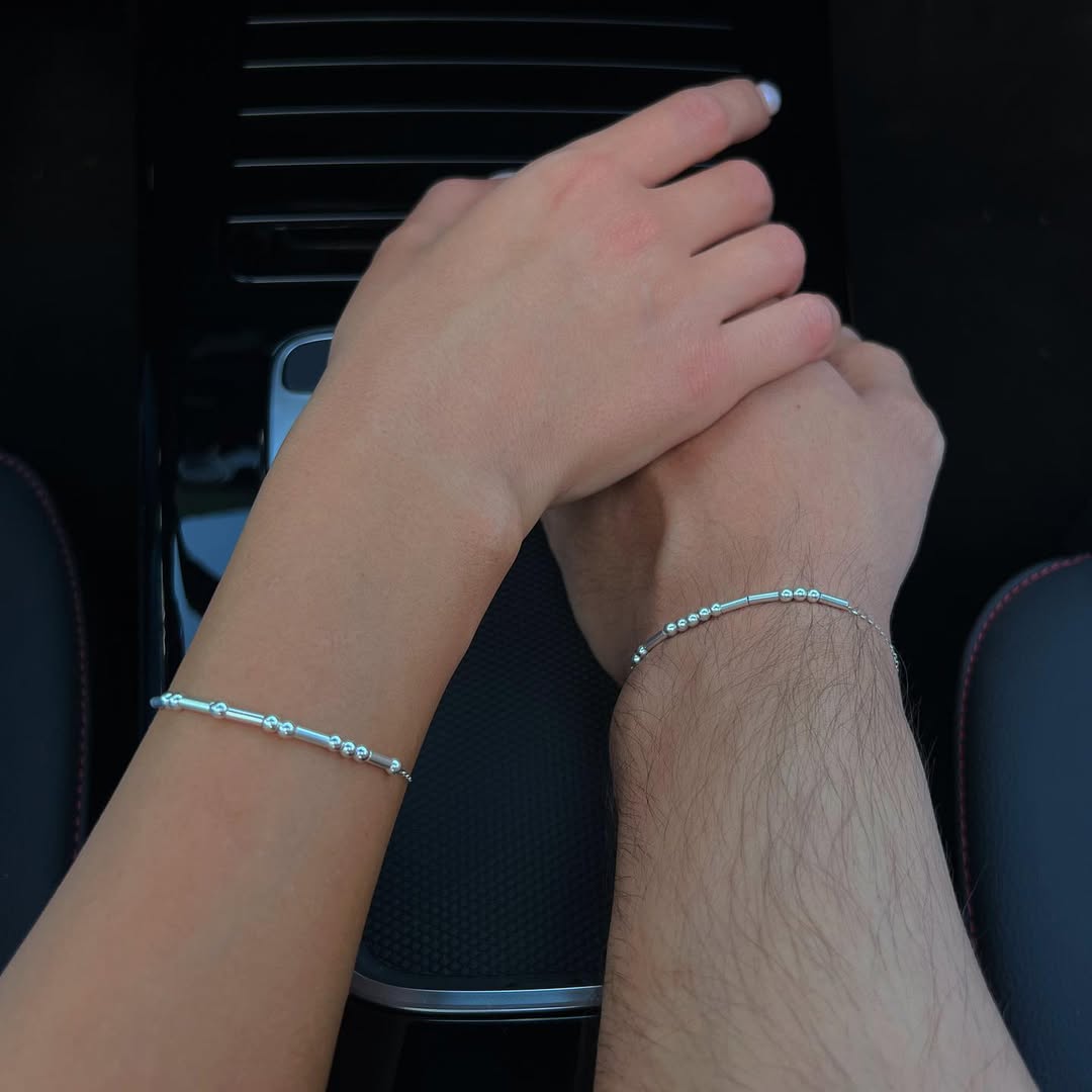 Morse Code Personnalisé – Votre message secret en bijou