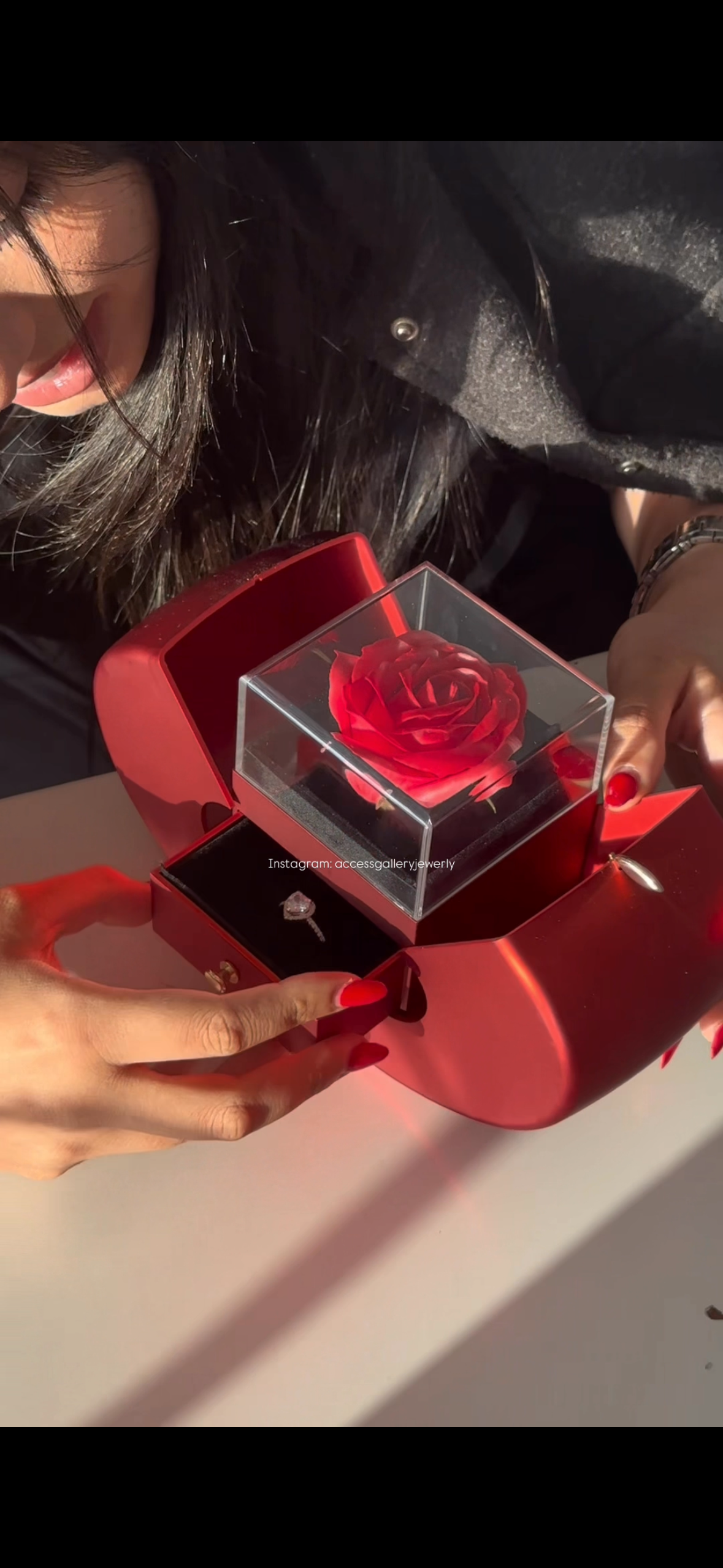 Box pomme + Bague Promise