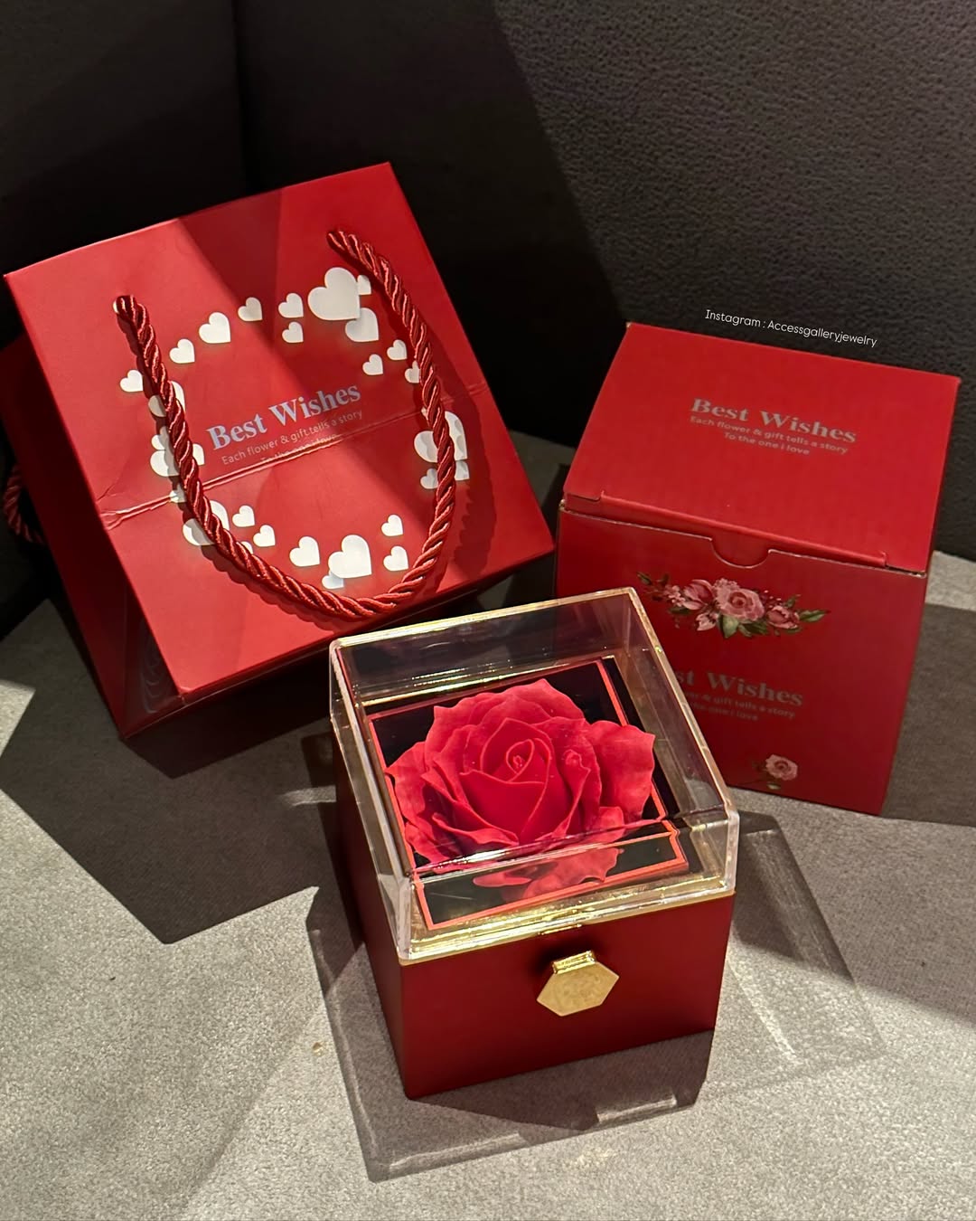 Box Roulant + Collier argent 925