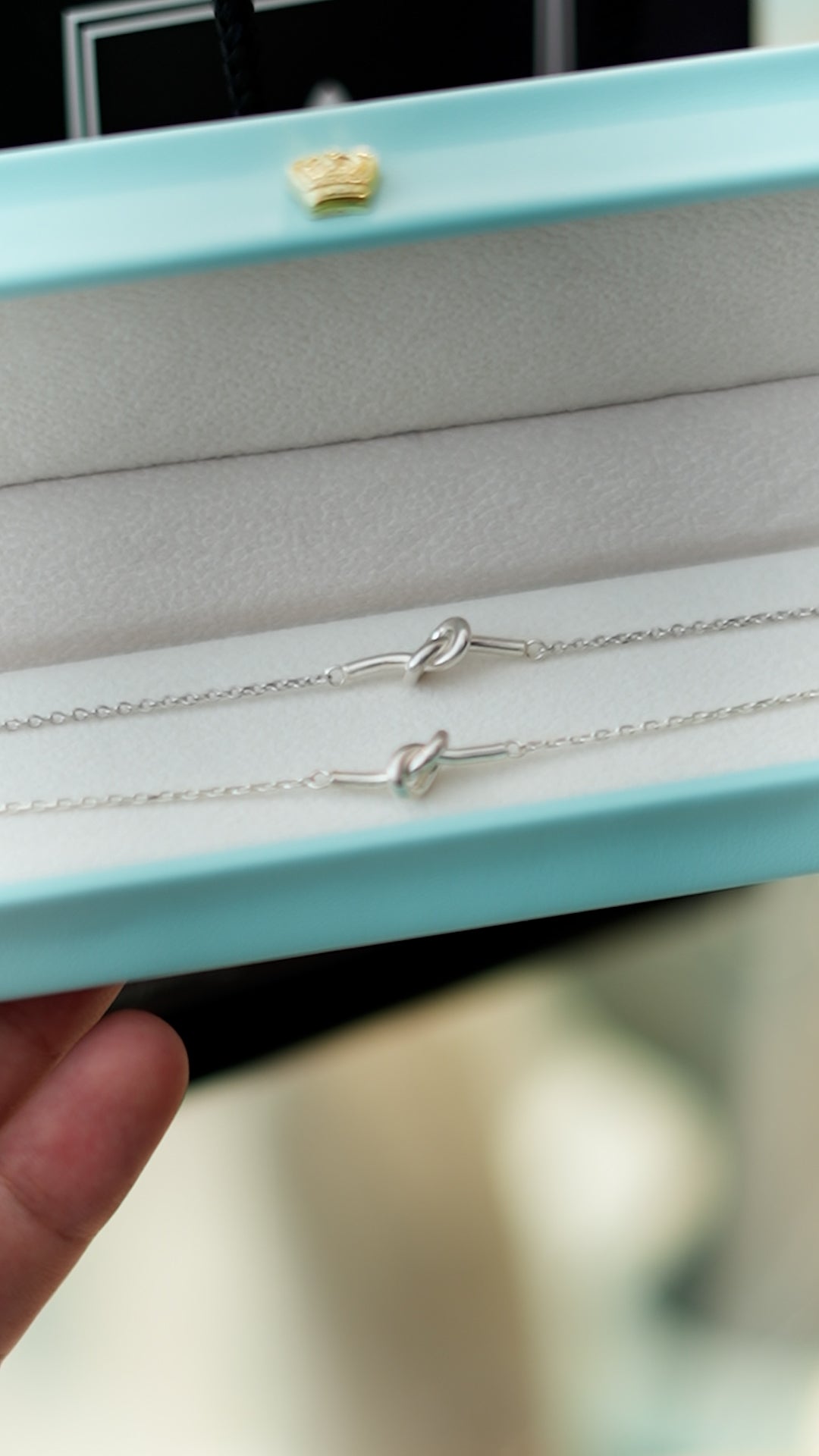 Duo de Bracelets Nœud d’Amour – Argent 925
