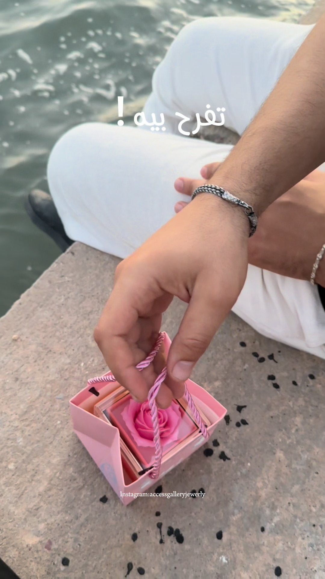 Box Roulant + Collier argent 925