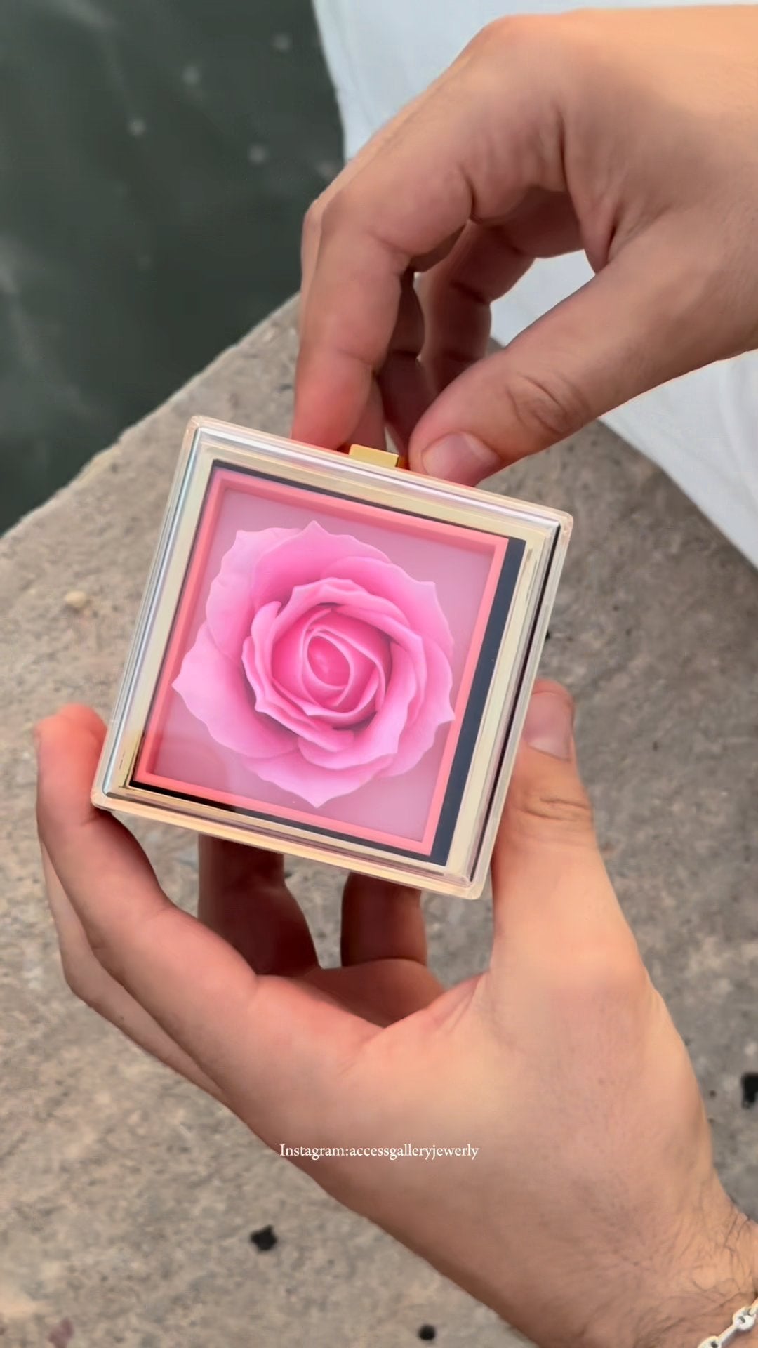 Box Roulant + Collier argent 925