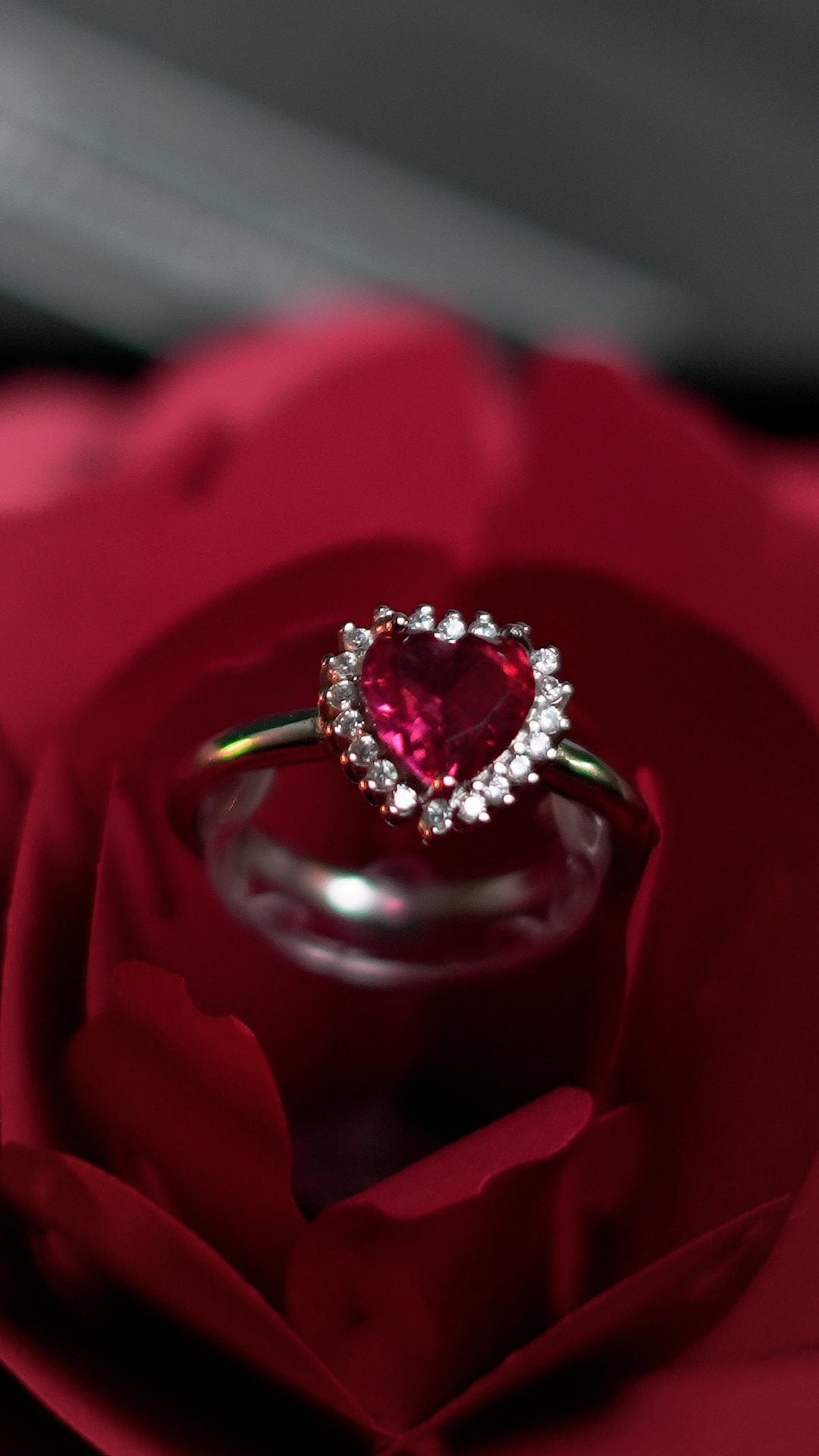 Promise Ring + box en forme livre