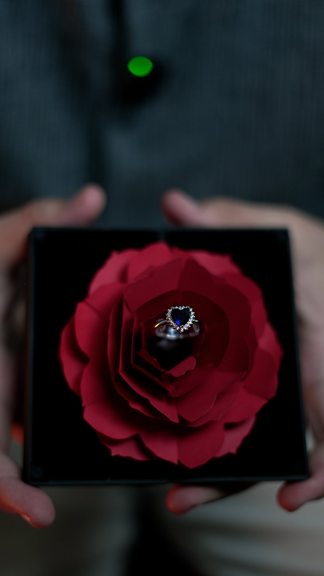 Promise Ring + box en forme livre