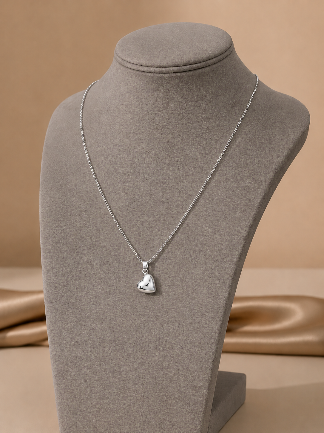 Collier Coeur 3D