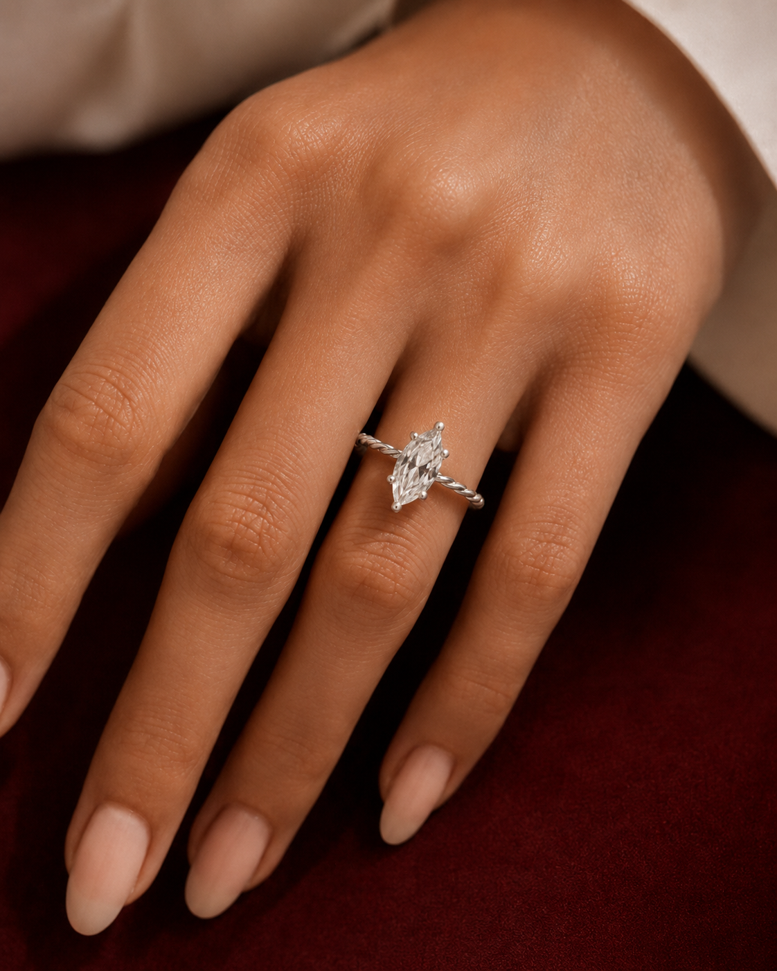 Bague Marquise