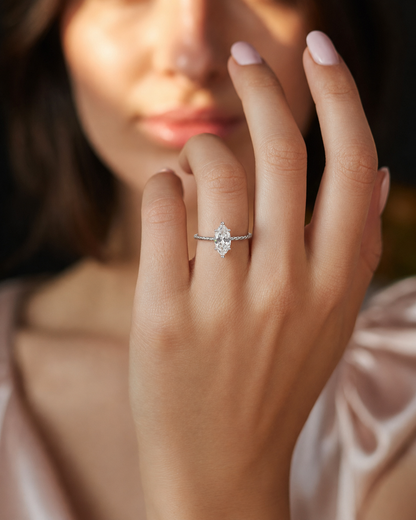 Bague Marquise