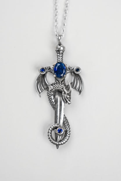 Collier Dragon X Sword