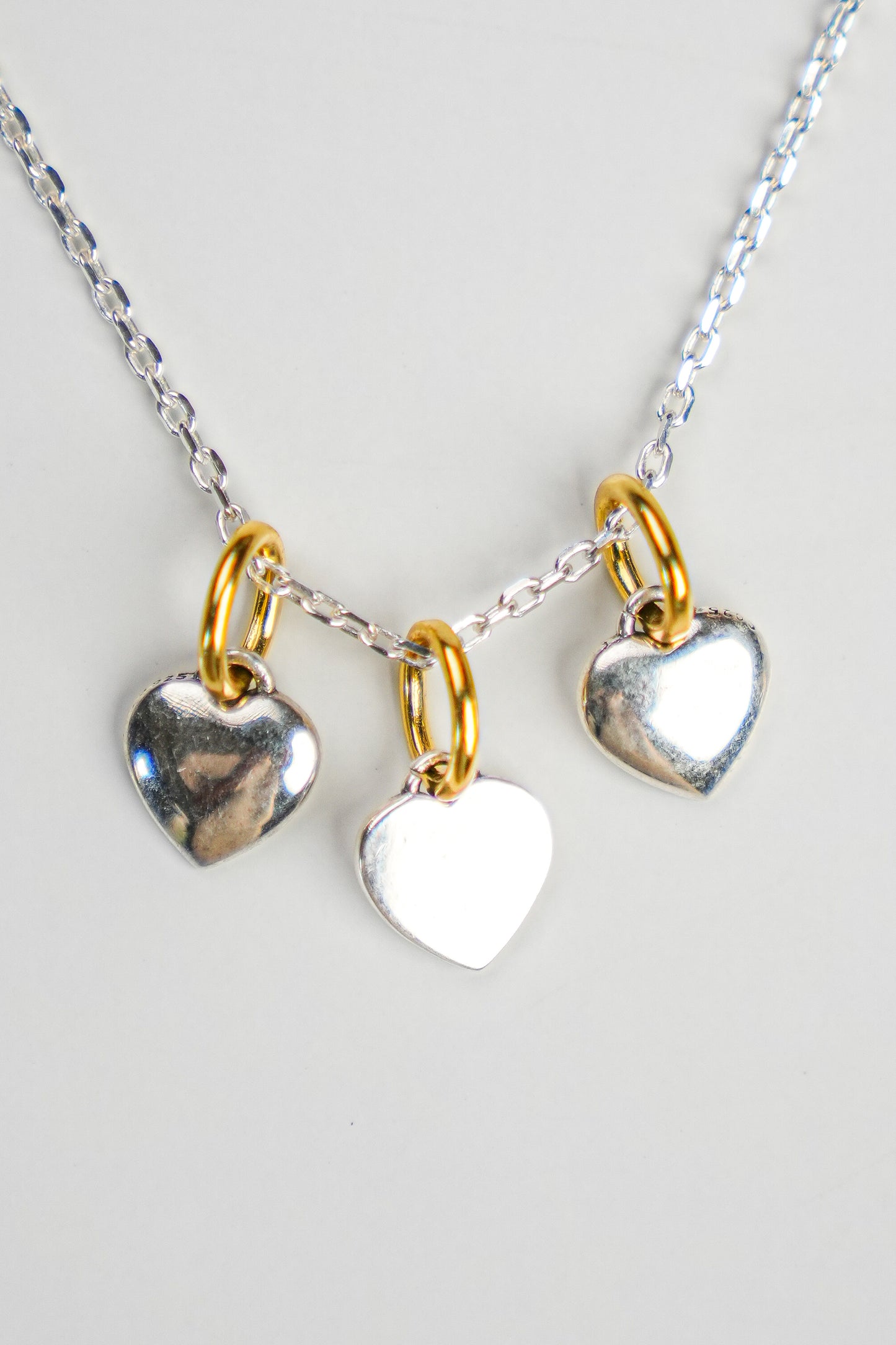 Trio Heart Necklace