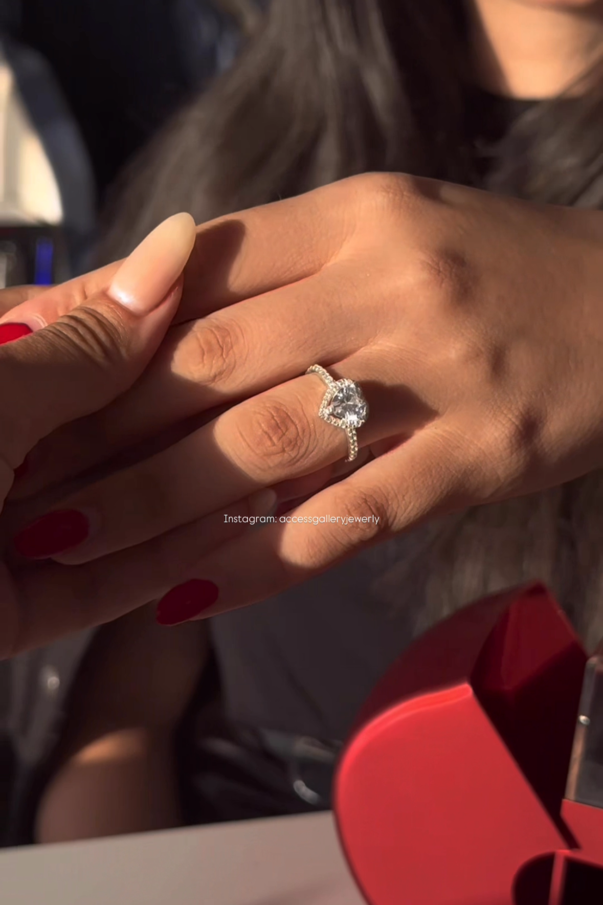 Box pomme + Bague Promise