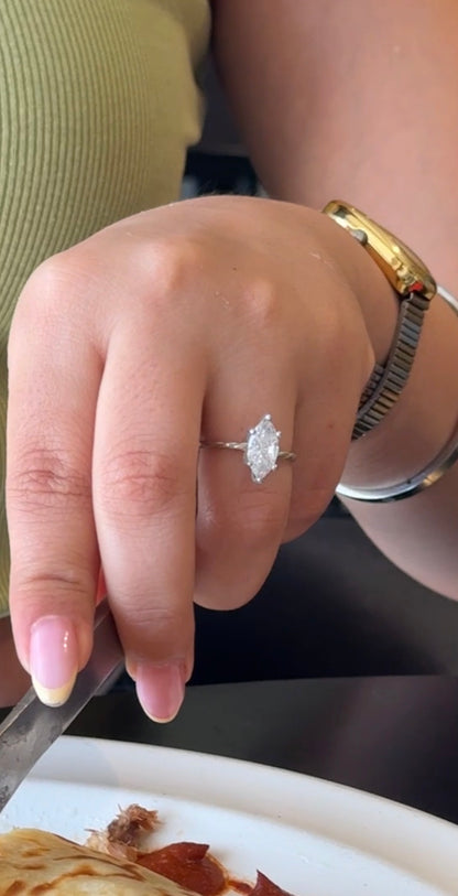 Bague Marquise