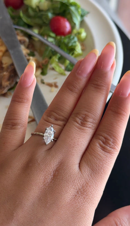 Bague Marquise