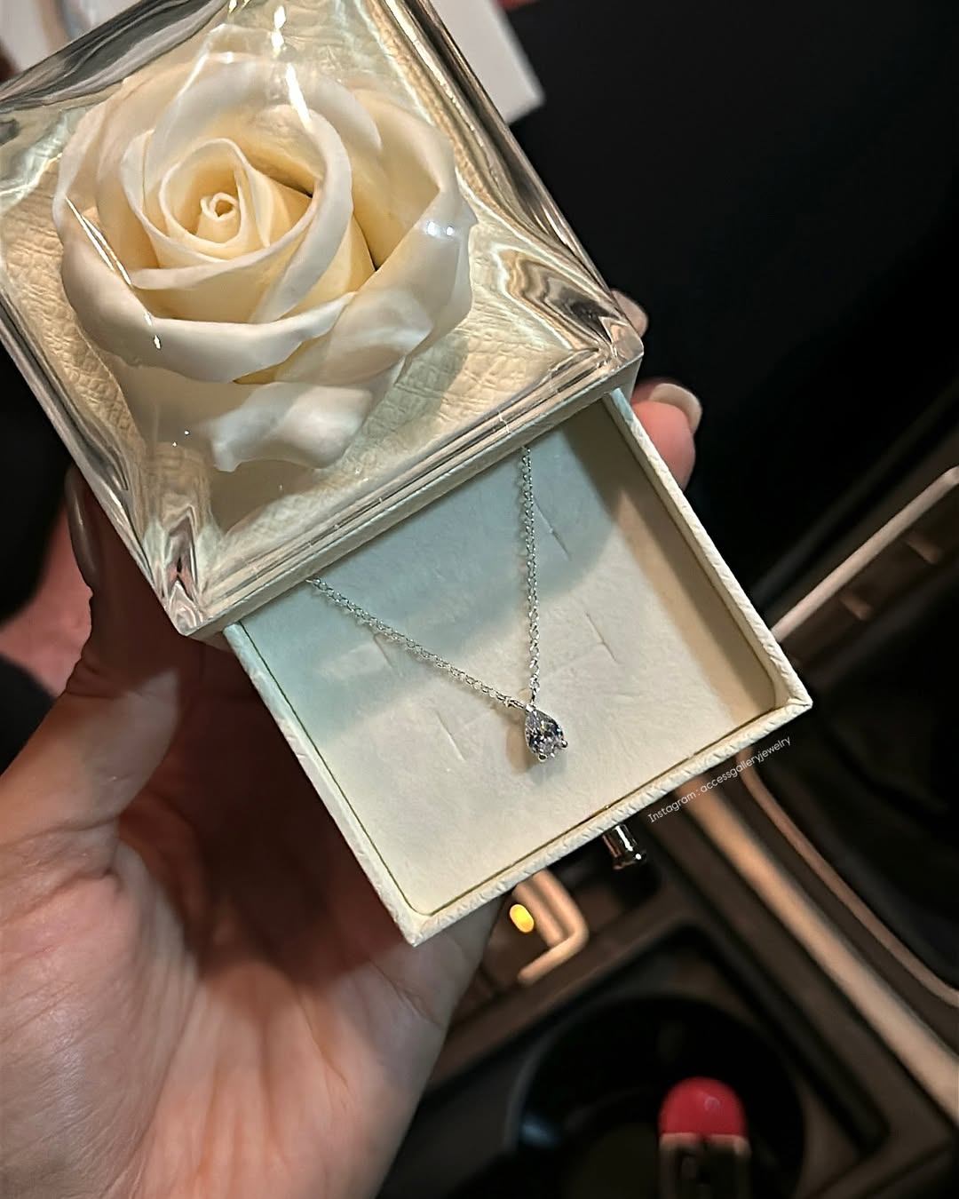 Collier argent 925 + coffret