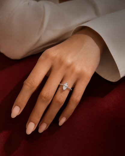 Bague Marquise