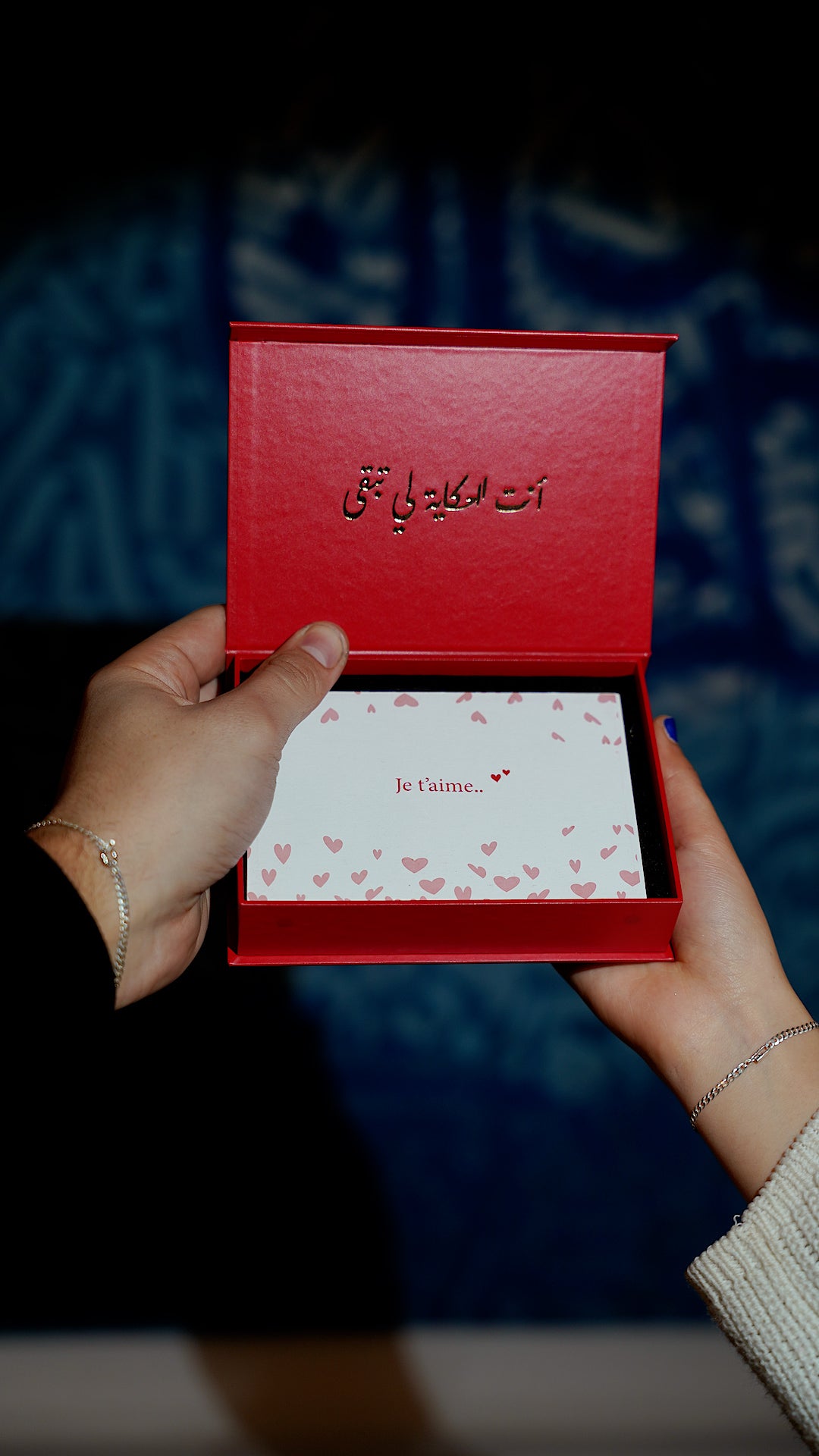 Coffret Matchy Exclusif : Argent 925 + Mikasa Red Scarf Cadeau