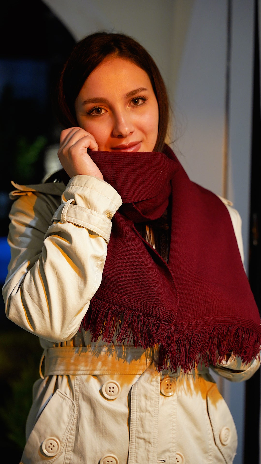 Coffret Matchy Exclusif : Argent 925 + Mikasa Red Scarf Cadeau